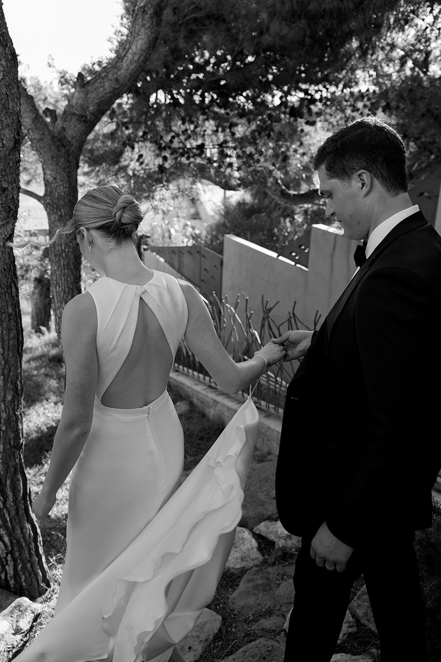 Wedding portrait at Xalet del Nin